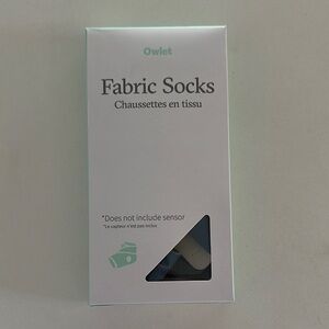 Owlet Fabric Socks- 2 pairs for Owlet monitor